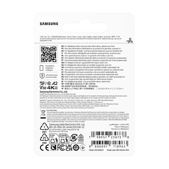 T9 microSD存储卡 Back-PKG Black 