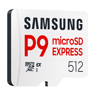 microSD P9 Express高速存储卡 L-Perspective White 