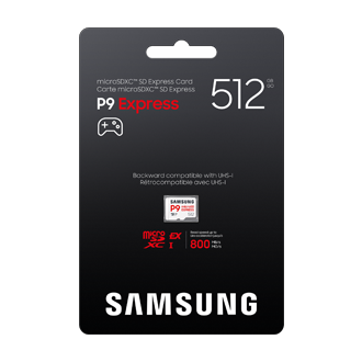 microSD P9 Express高速存储卡 Front-PKG White 