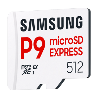 microSD P9 Express高速存储卡 R-Perspective White 