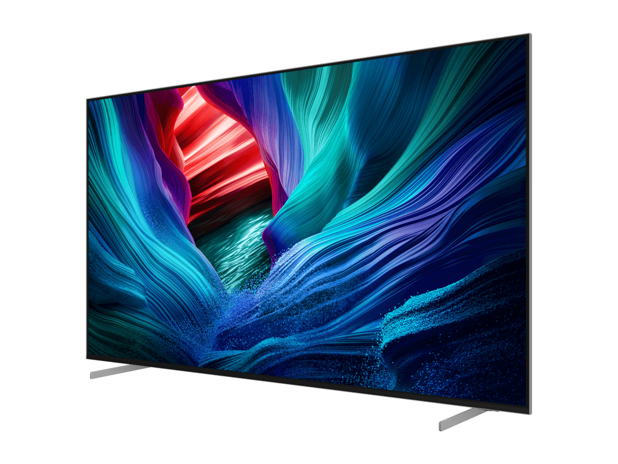 115" Micro RGB R95H 4K Samsung Vision AI Smart TV (2025) R-Perspective Silver 