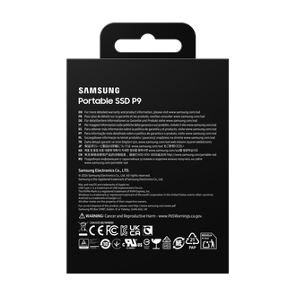 移动固态硬盘 P9经典版 PKG-Back Jet Black 