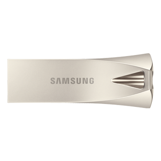 BAR升级版+ USB3.1 Gen1 闪存盘 香槟银 Front Silver 