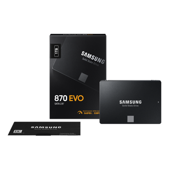 SSD 870 EVO SATA III  2.5 inch PKG-Fullshot Black 