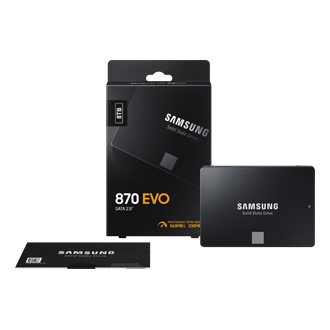 SSD 870 EVO SATA III  2.5 inch PKG-Fullshot Black 