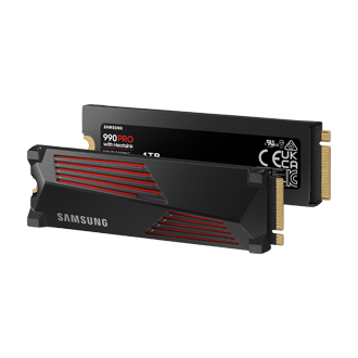 990 PRO With Heatsink (散热片版) PCIe 4.0 NVMe M.2 固态硬盘 R-Perspective-Set Black 