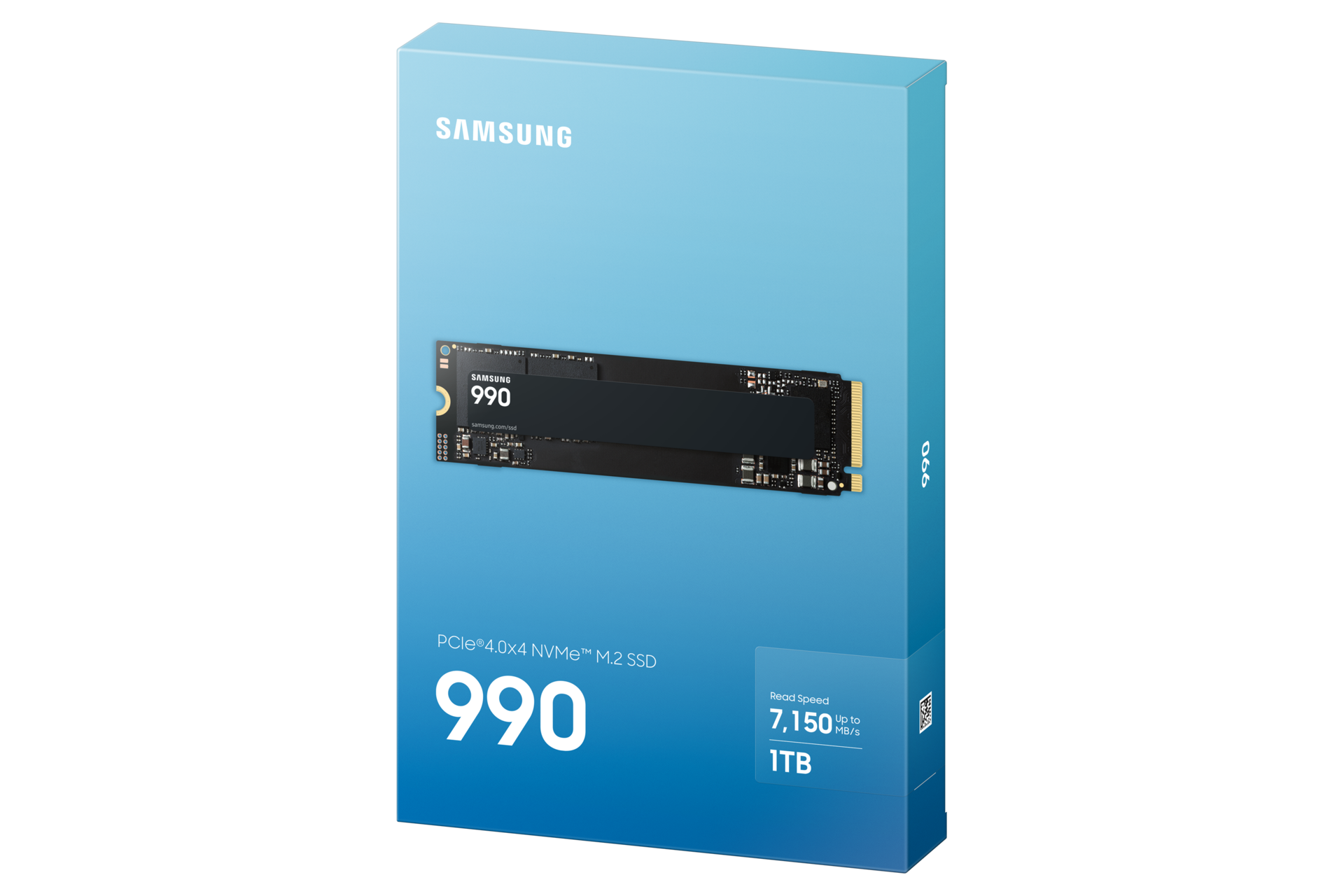990 PCIe 4.0 NVMe M.2 固态硬盘 PKG-R-Perspective Black 
