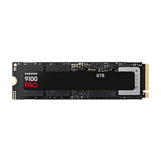 9100 PRO PCIe 5.0 NVMe M.2 固态硬盘 Front Black 