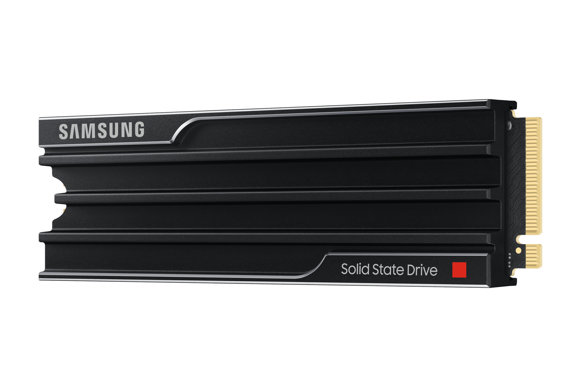 9100 PRO With Heatsink (散热片版) PCIe 5.0 NVMe M.2 固态硬盘 R-Perspective Black 