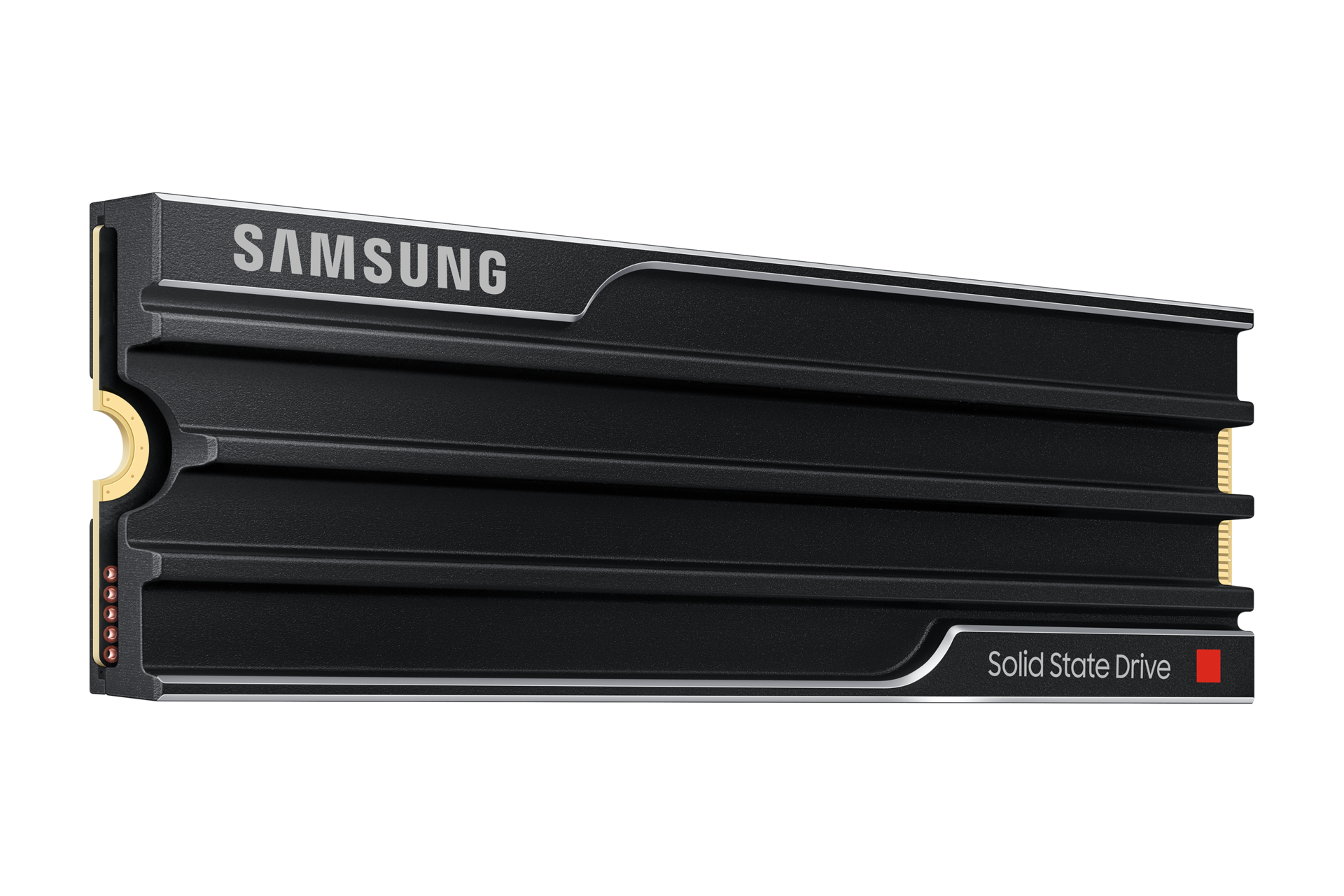 9100 PRO With Heatsink (散热片版) PCIe 5.0 NVMe M.2 固态硬盘 L-Perspective Black 