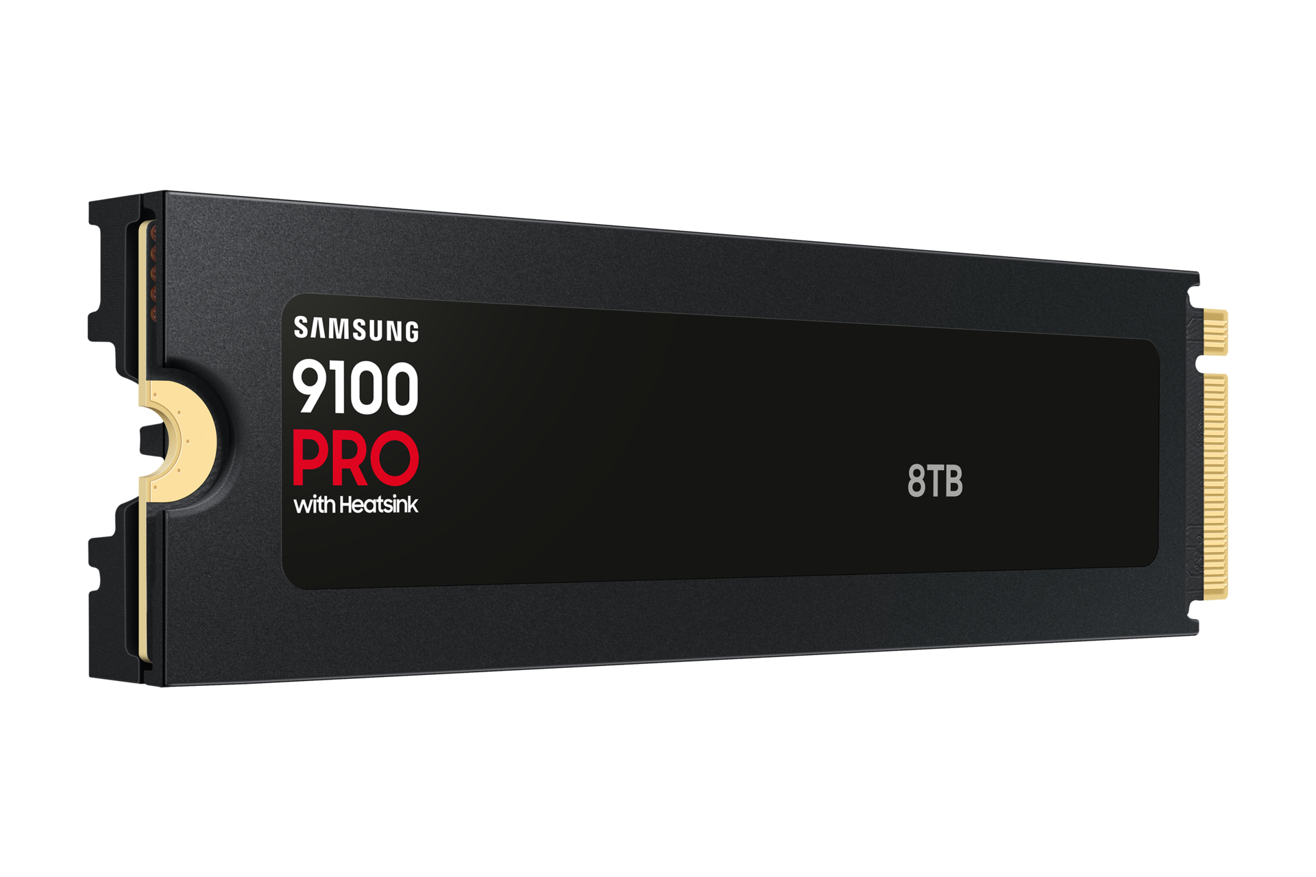 9100 PRO With Heatsink (散热片版) PCIe 5.0 NVMe M.2 固态硬盘 L-Perspective Black 