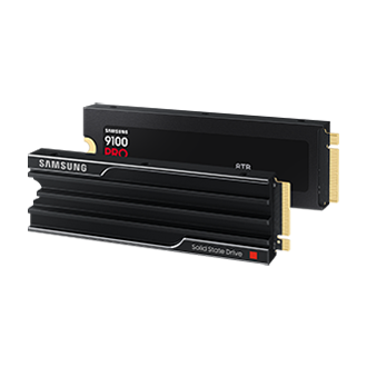 9100 PRO With Heatsink (散热片版) PCIe 5.0 NVMe M.2 固态硬盘 R-Perspective-Set Black 