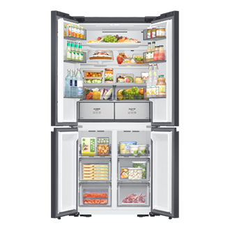 front-open-with-food Essential White