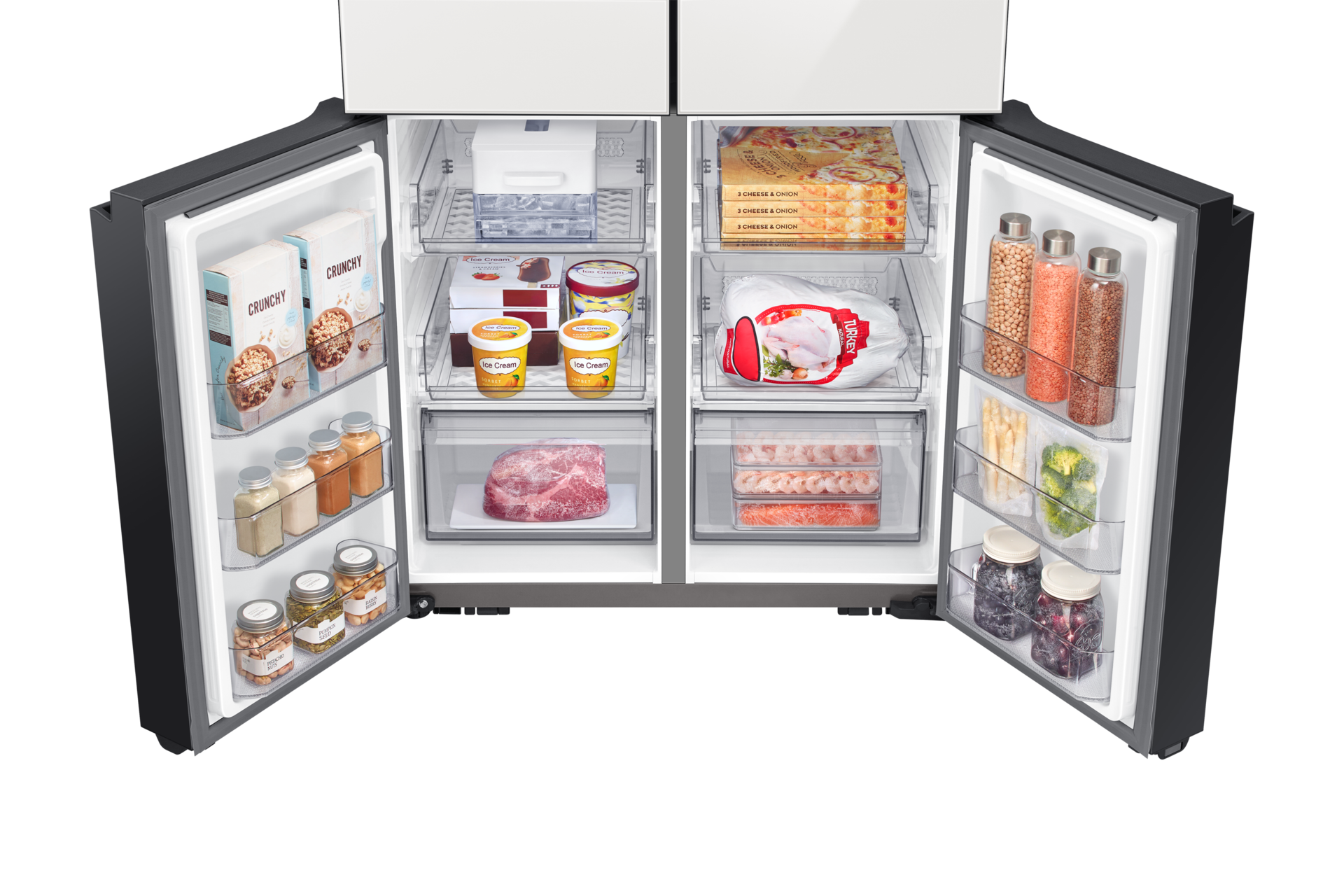 freezer-dynamic Clean White&Clean Navy