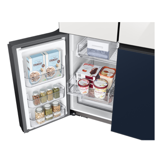 freezer-sliding-shelf-detail Clean White&Clean Navy