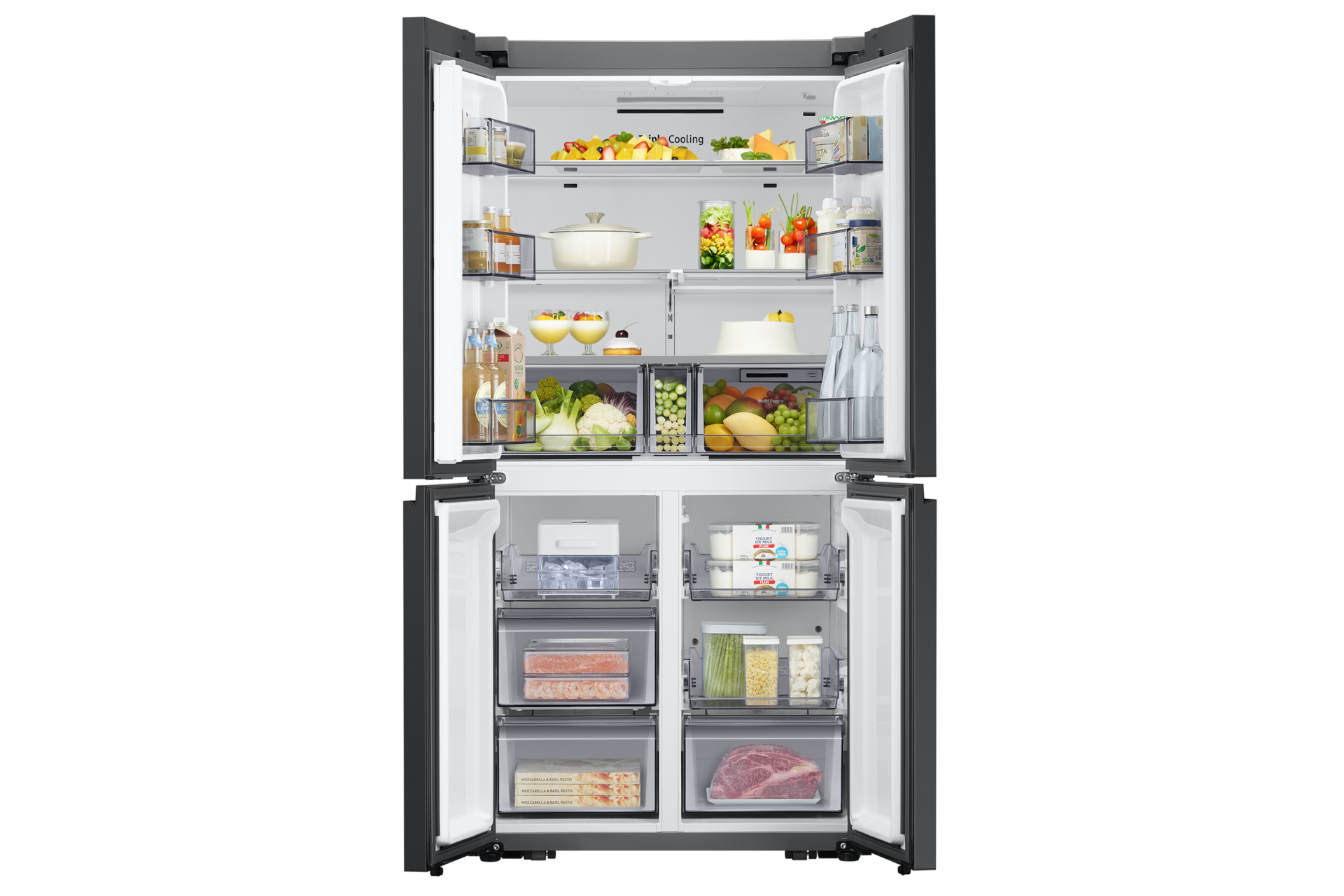 front-open-with-food White