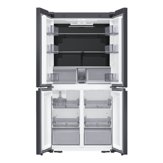 front-open-without-food Shimmer Charcoal