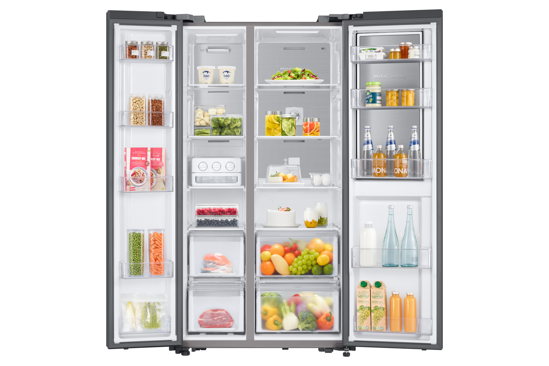 front-open-with-food White