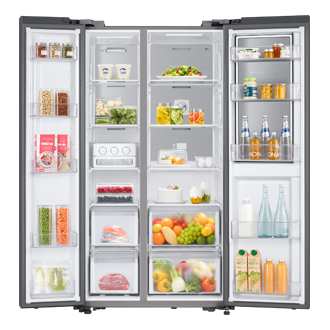 front-open-with-food White