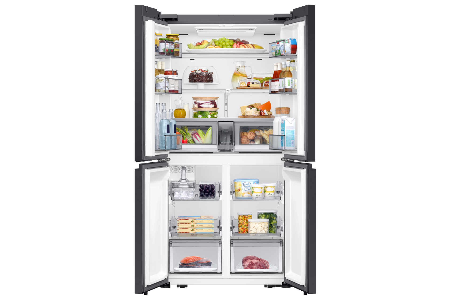 front-open-food Satin White