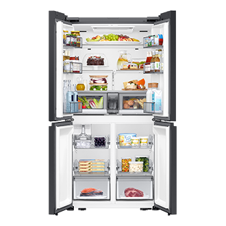 front-open-food Satin White