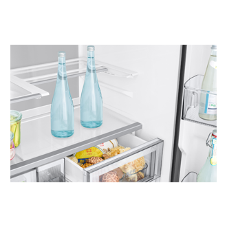 slide-in-shelf Satin White