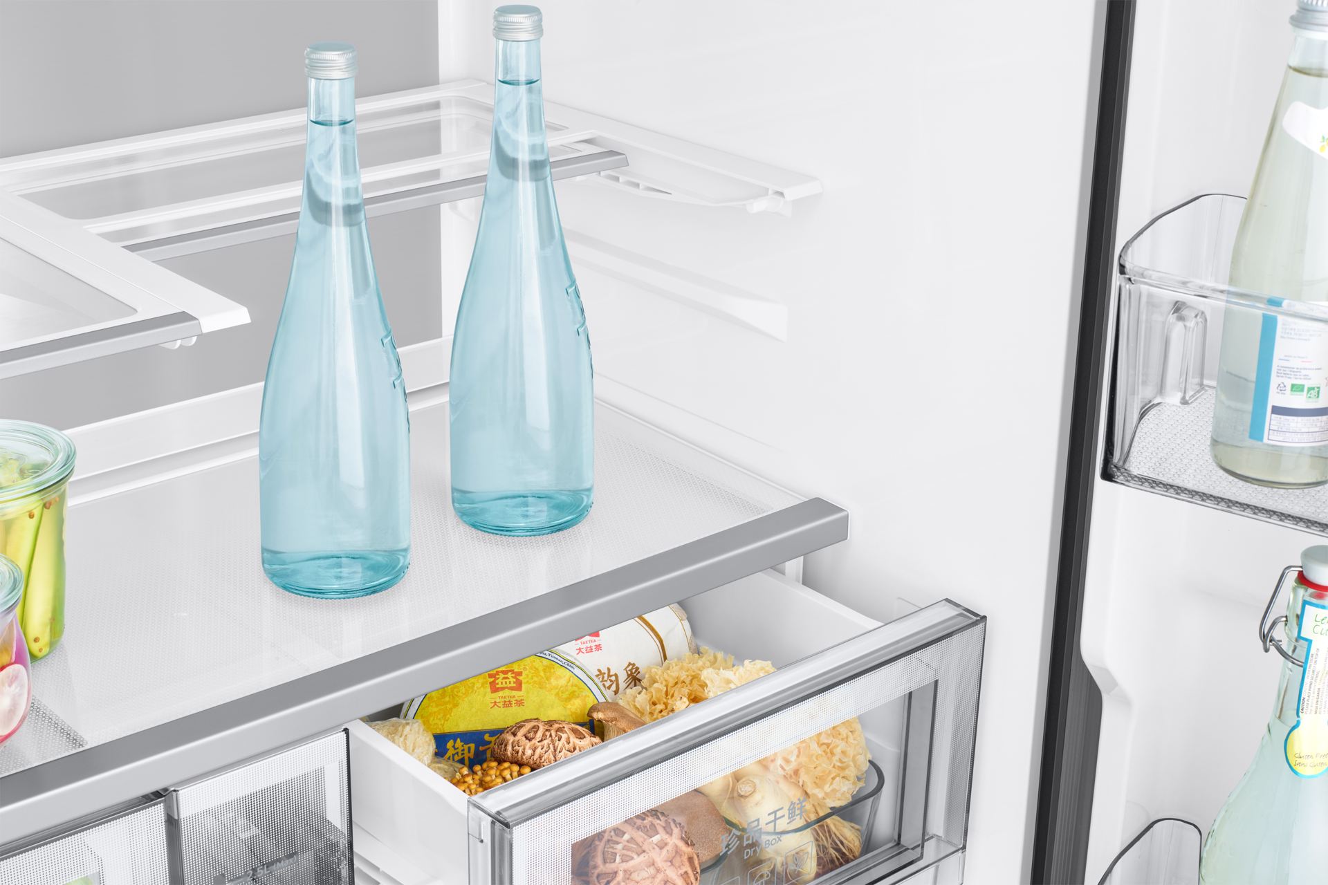 slide-in-shelf Glam Deep Charcoal