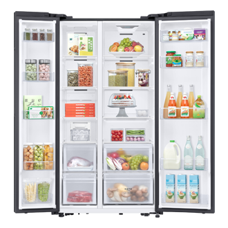 front-open-with-food Black