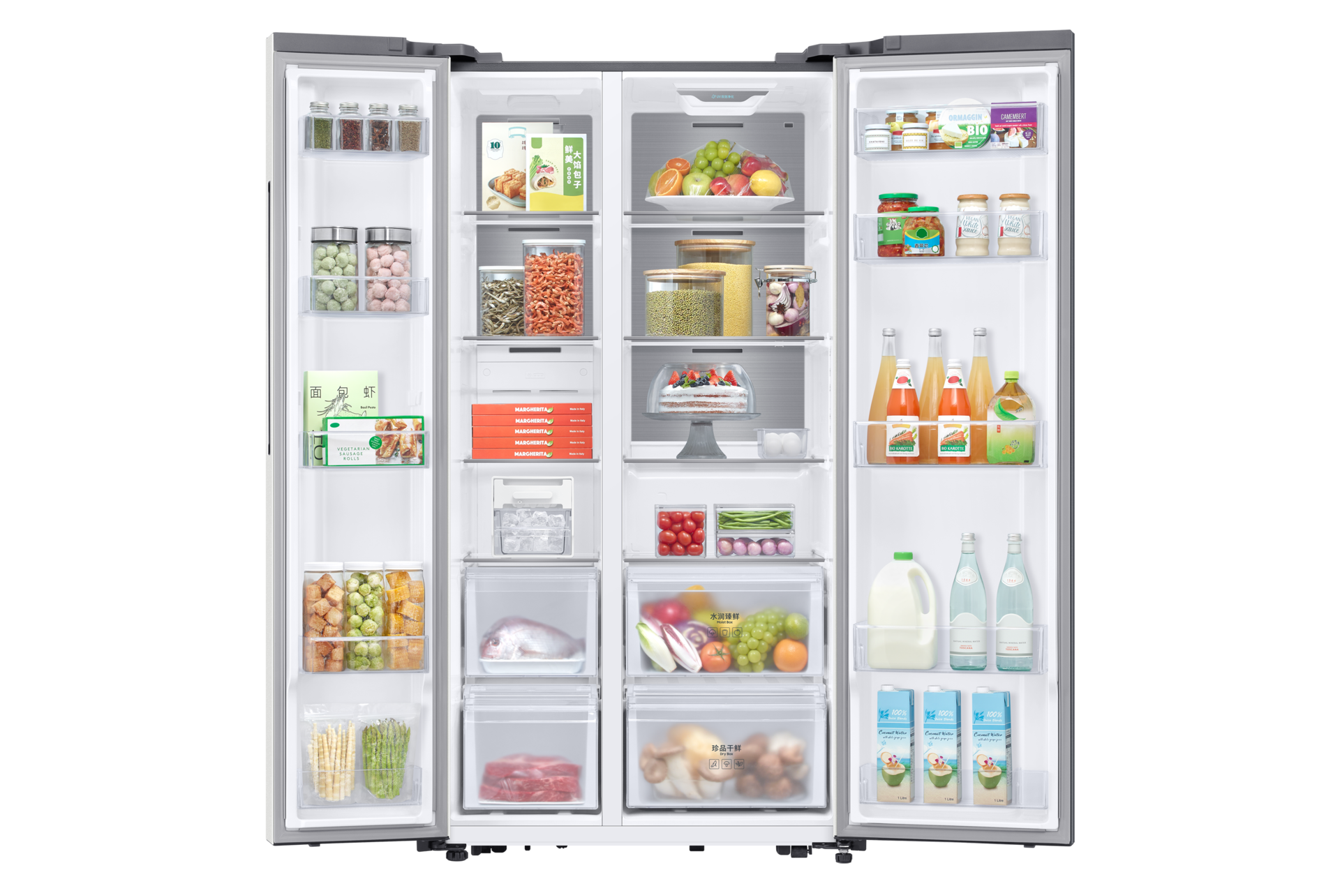 front-open-with-food Cotta White