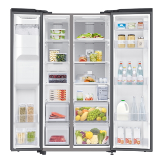 front-open-with-food Black