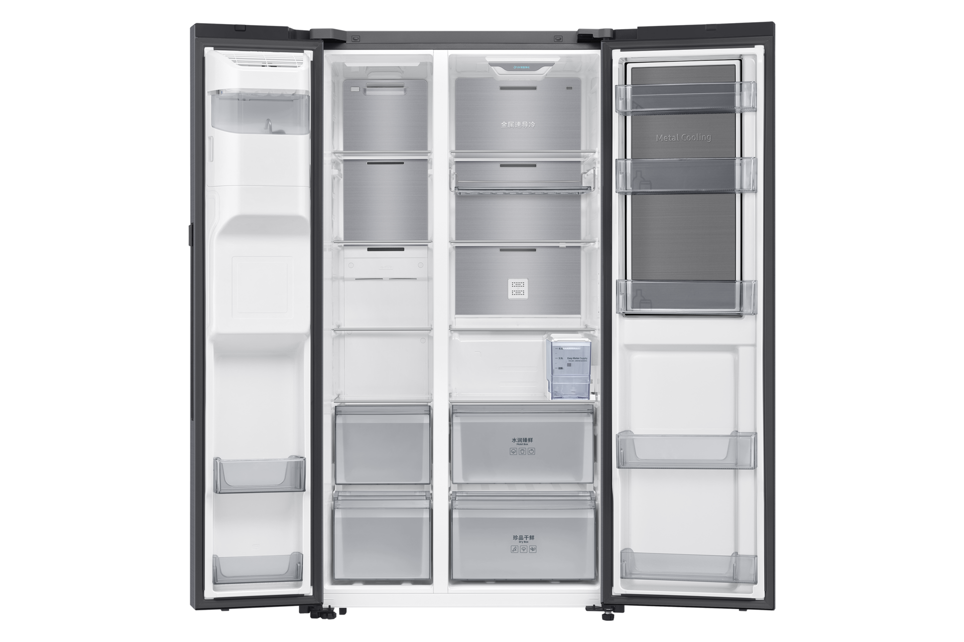 front-open-without-food Silver