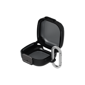 Galaxy Buds4 | Buds4 Pro 带登山扣保护壳 FrontOpen Black 