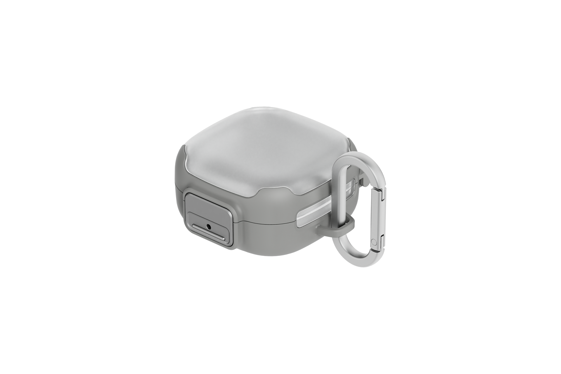 Galaxy Buds4 | Buds4 Pro 带登山扣保护壳 RPerspective Light Gray 