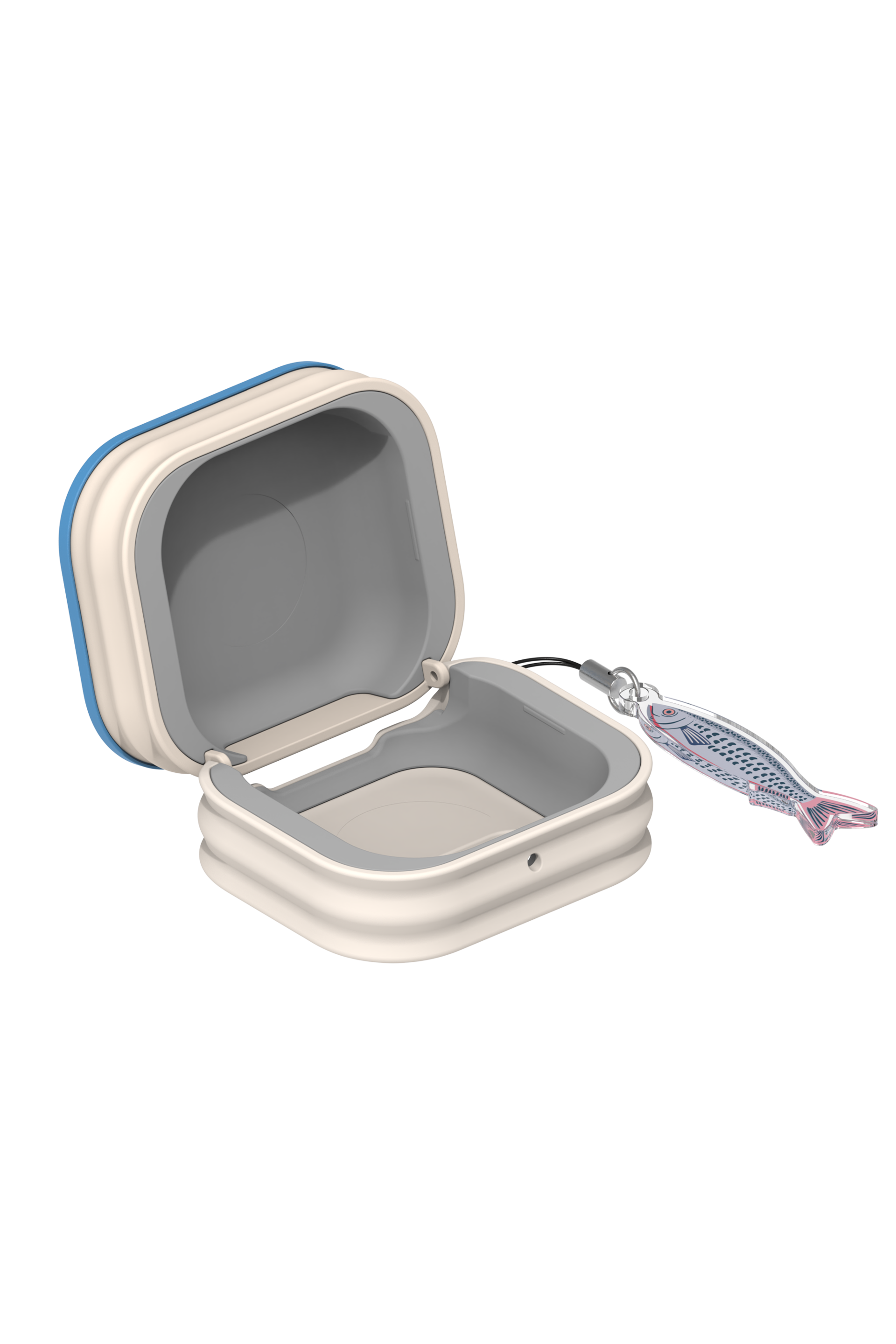 Galaxy Buds4 | Buds4 Pro 罐头保护壳 FrontOpen Blue 