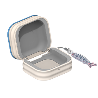 Galaxy Buds4 | Buds4 Pro 罐头保护壳 FrontOpen Blue 