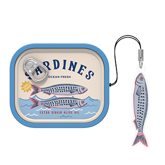 Galaxy Buds4 | Buds4 Pro 罐头保护壳 Front Blue 