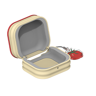 Galaxy Buds4 | Buds4 Pro 罐头保护壳 FrontOpen Red 