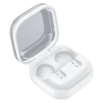 Galaxy Buds4 Case-Opened-w-o-units White 