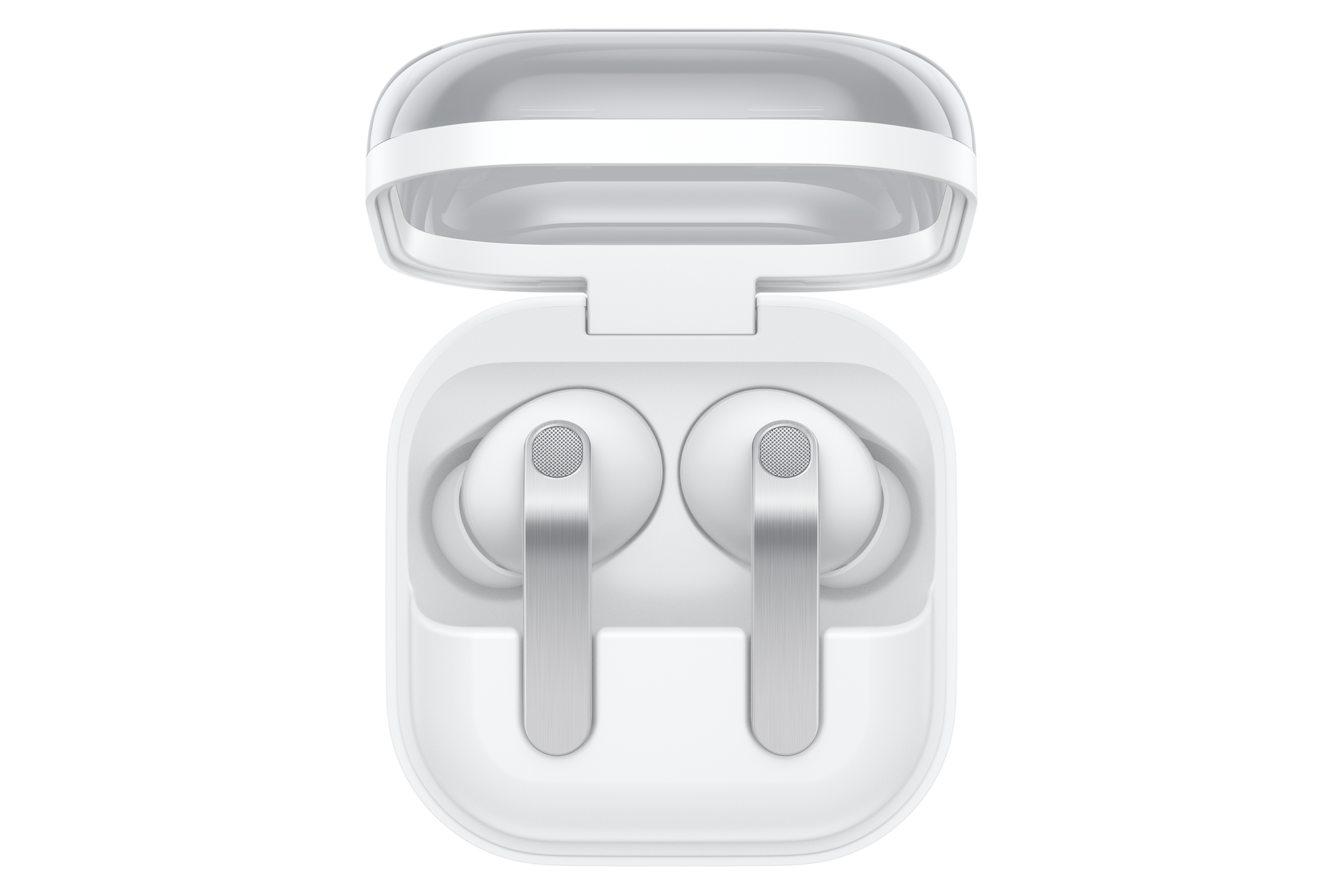 Galaxy Buds4 Pro Case-Opened White 