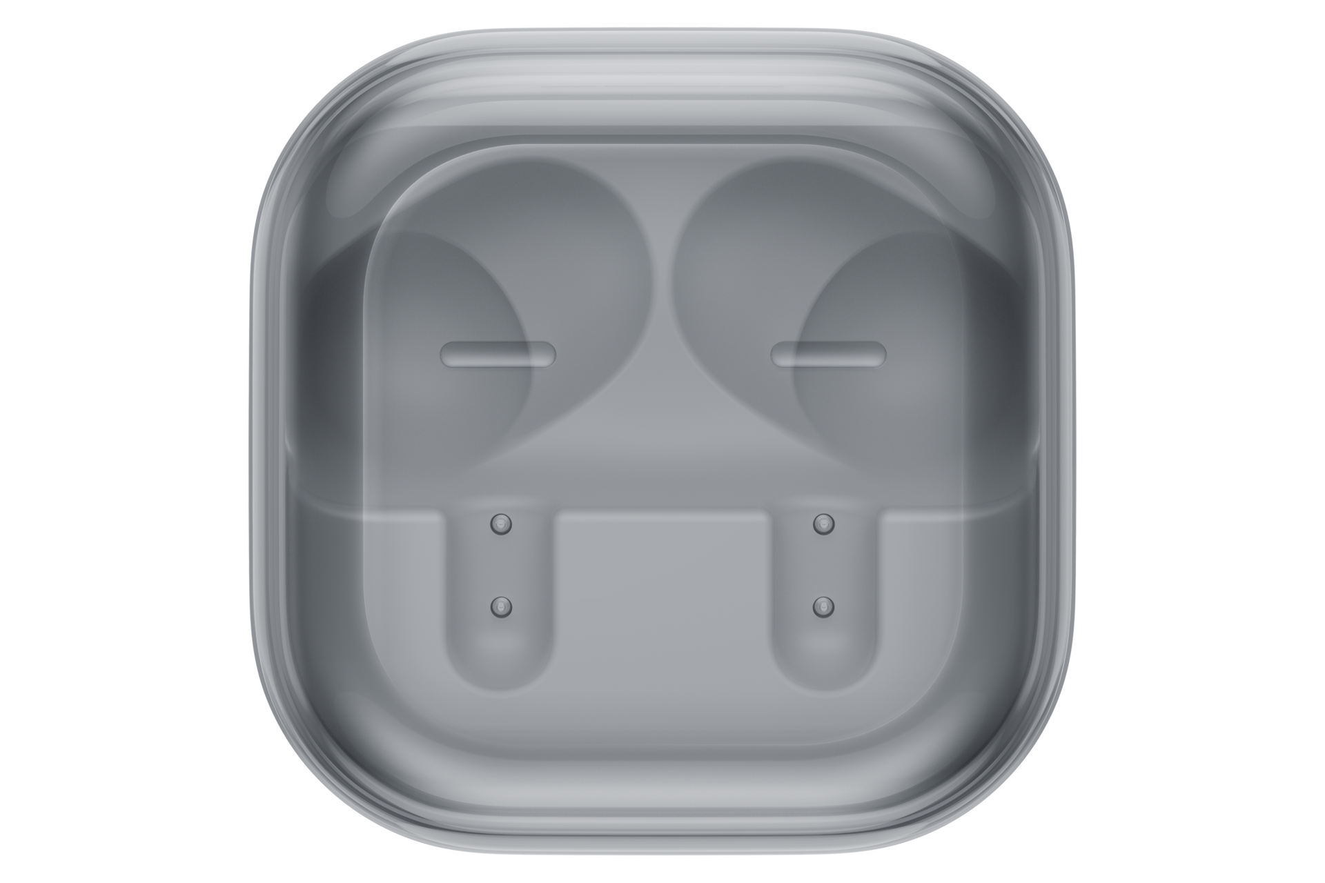 Galaxy Buds4 Pro Case-Closed-w-o-units White 