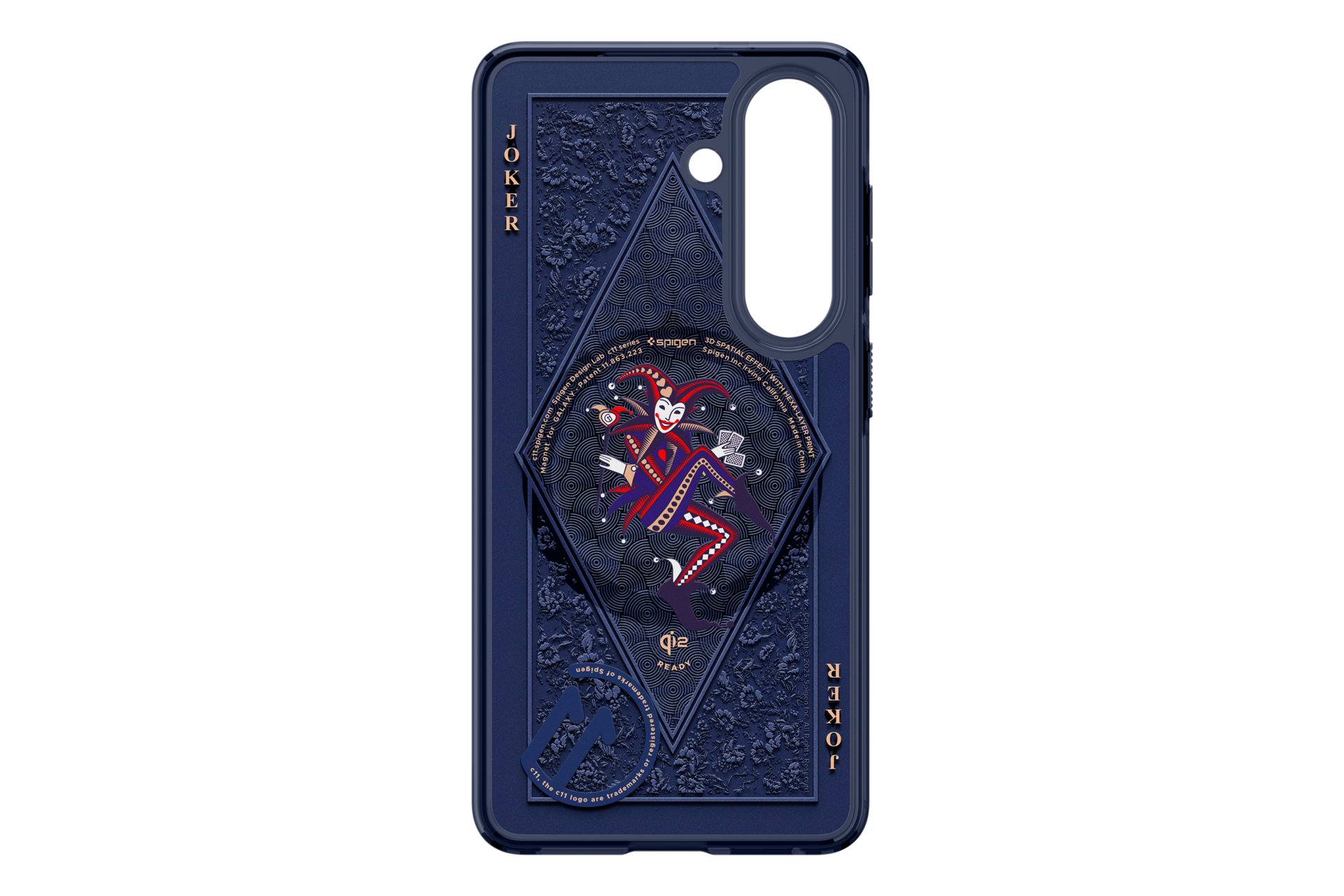 Galaxy S26 c11 磁吸保护壳(Fearless) Back Navy 
