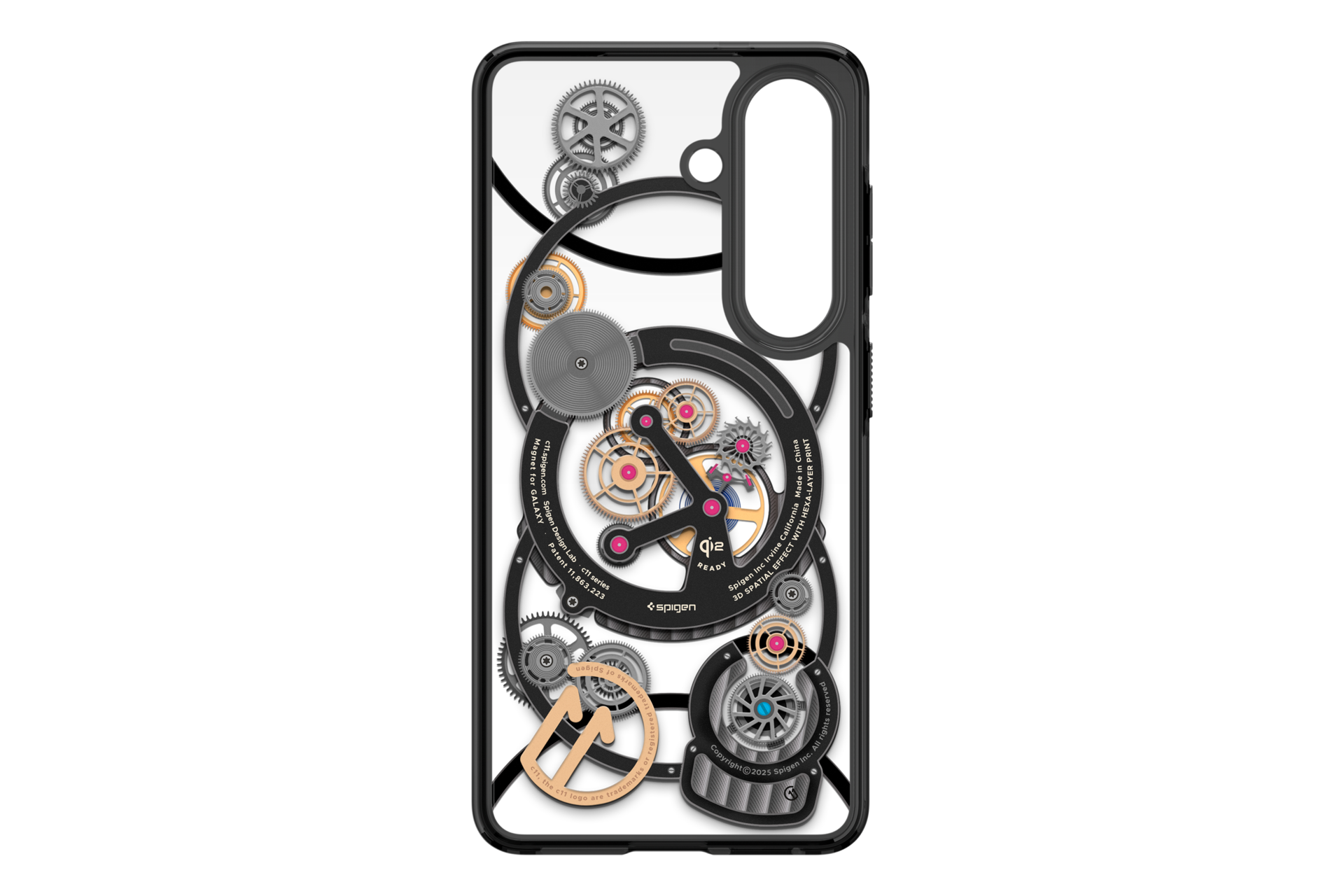 Galaxy S26 c11 磁吸保护壳(Chronos) Back Black 