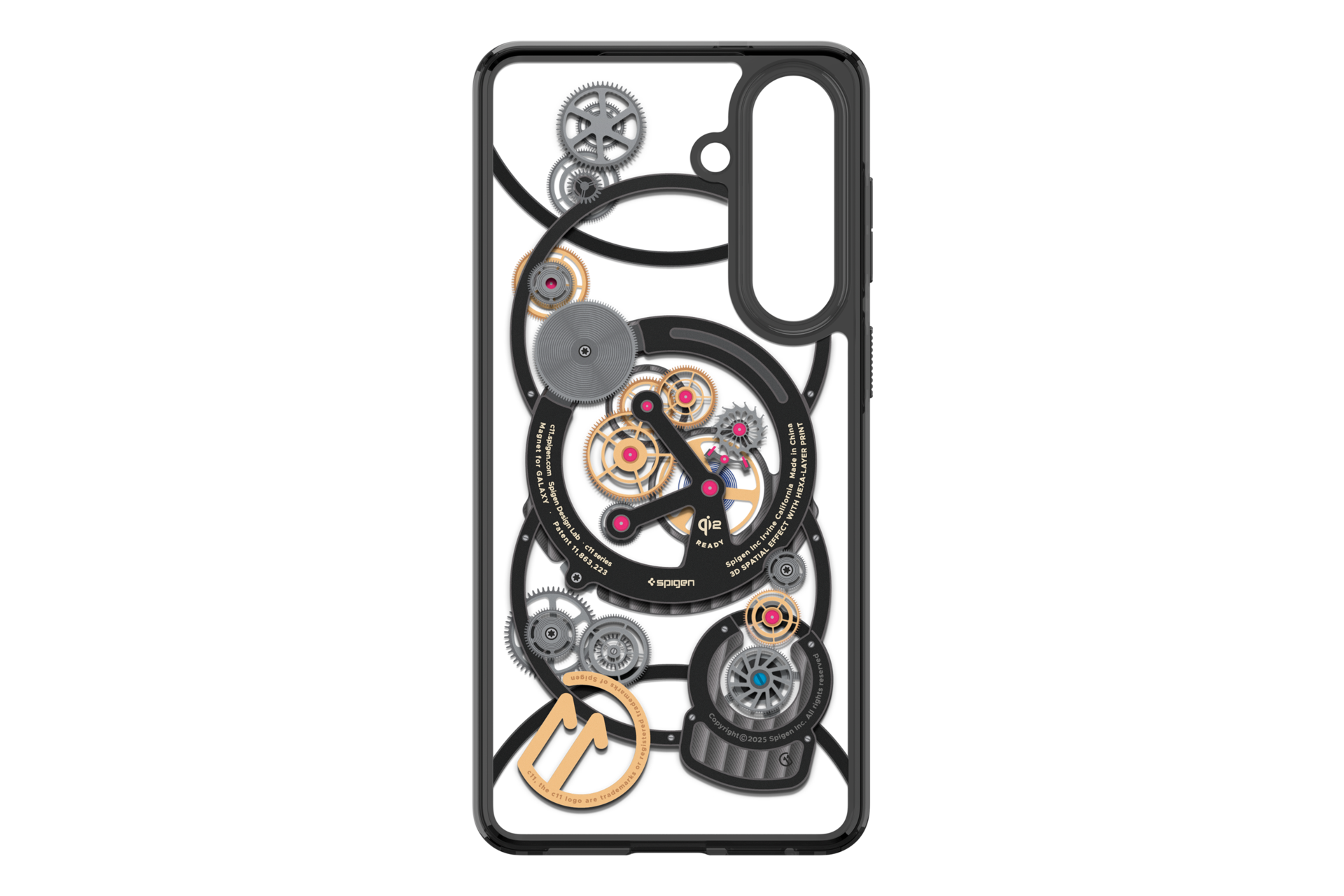 Galaxy S26+ c11 磁吸保护壳(Chronos) Back Black 