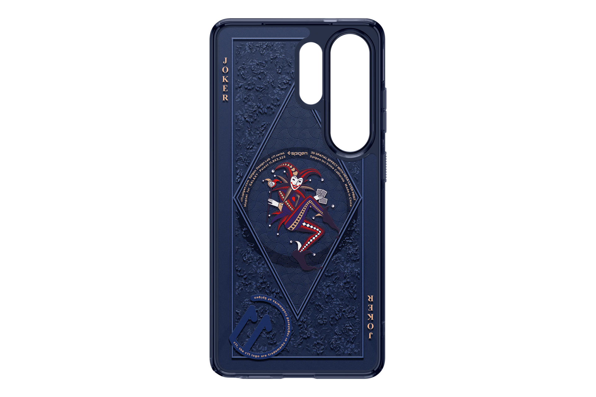Galaxy S26 Ultra 磁吸保护壳(Fearless) Back Navy 