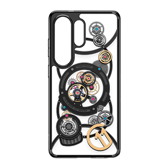 Galaxy S26 Ultra c11 磁吸保护壳(Chronos) Front Black 