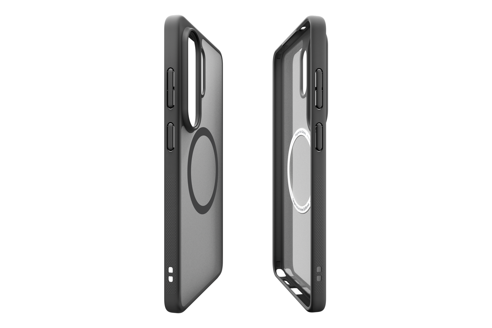 Galaxy S26 Ultra 磨砂磁吸保护壳 Side Frost Black 