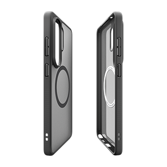 Galaxy S26 Ultra 磨砂磁吸保护壳 Side Frost Black 