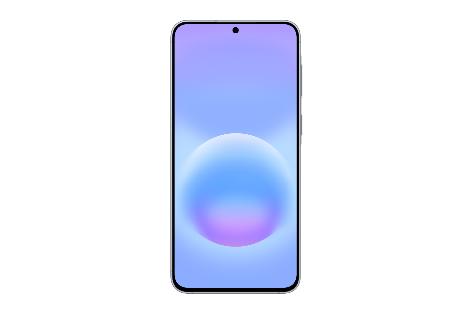 Galaxy A57 5G Front-2 Awesome Icyblue 