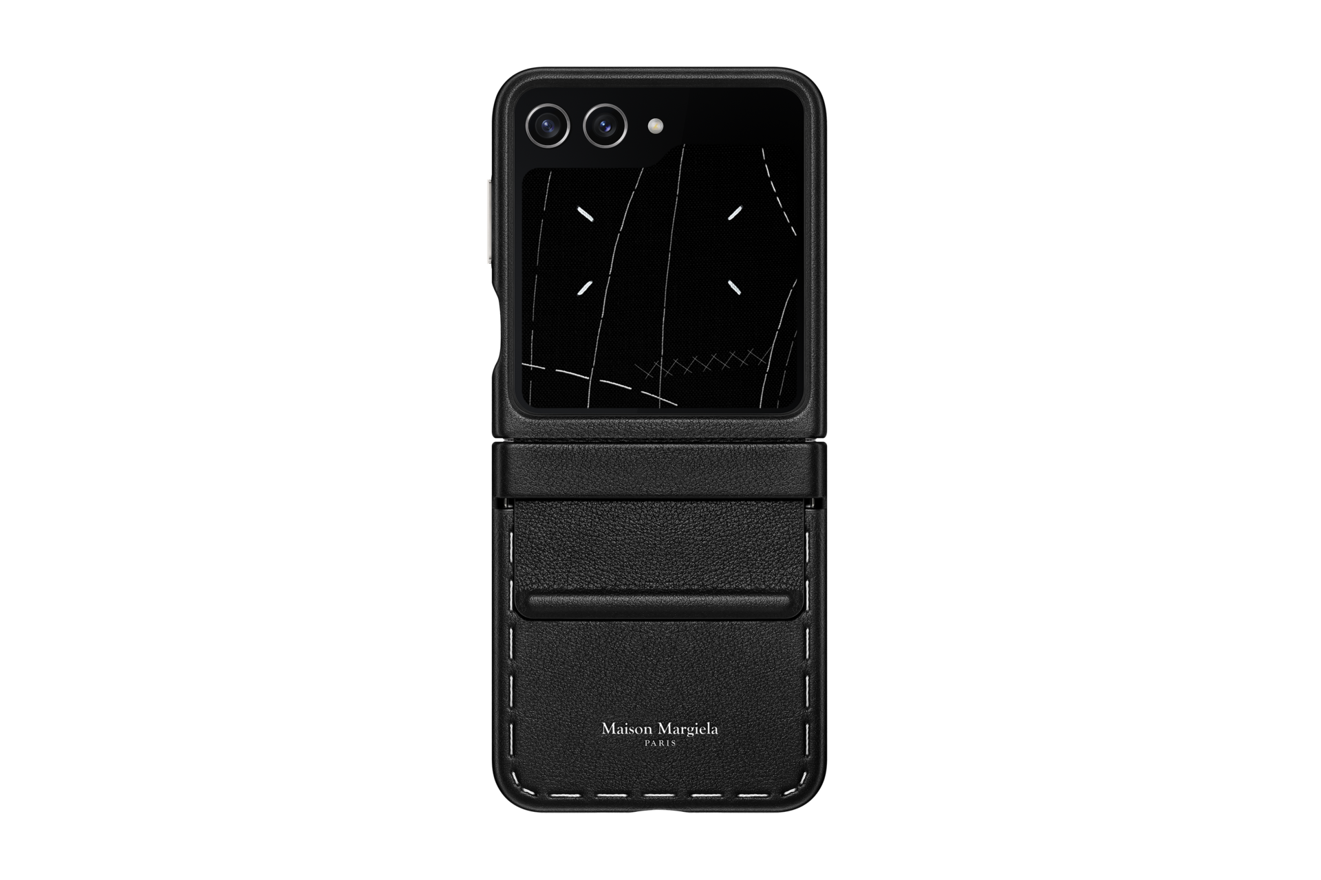 openback-leathercase Maison Margiela Silver