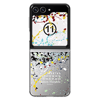 openback-flipcard-paint Maison Margiela Silver